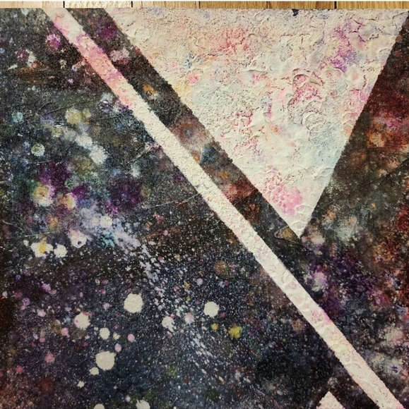 HANDCRAFTED Abstract Painting HANDMADE Wall Art Decor HANDPAINTED Artwork - Picture 17 of 17